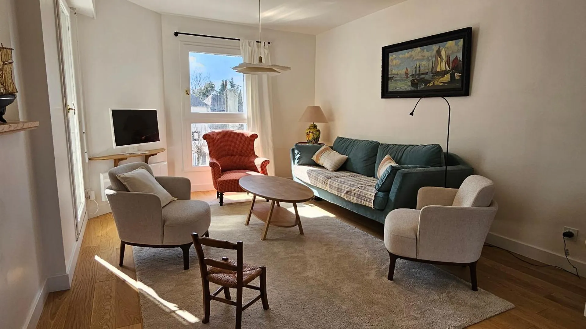 Apartmán Les Remparts - 250 M From Port - Wifi - Parking - Calme Vannes 0*,  Francie